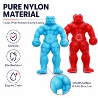Jouet à mâcher pour chien en nylon rigide non toxique, pour chiens musclés, jouet dentaire pour chiens agressifs, pour les races de Berger Allemand