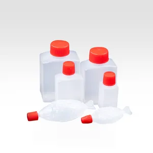 ミニプラスチックPP食品使い捨て容器6ml醤油ボトル蓋付き