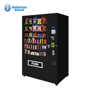 Máquina Expendedora Inteligente de Bebidas y Alimentos, Autoservicio 24 Horas, 60 Compartimentos, Pantalla Pequeña, Teclado Metálico, Especial - Product Image 4