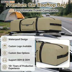 Sac de transport pliable et imperméable Feigeer Tech en PVC 500D pour le toit de voiture, idéal pour le <span class=keywords><strong>camping</strong></span> et les voyages - Product Image 6
