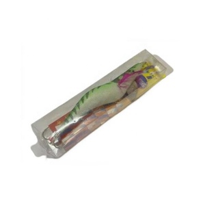 Filet de pêche usine de porcelaine bonne qualité voir joli gabarit de calmar lumineux avec crochet appâts de pêche aux crevettes dures leurres de pêche s'attaque - Product Image 1