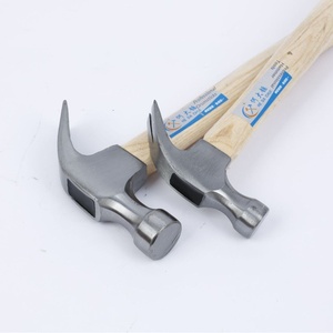 Martillo de carpintería de una pieza de acero con alto contenido de carbono, martillo tipo trompeta, mango de plástico, martillo a prueba de golpes - Product Image 4