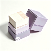 Cartes à Jouer en Papier Écologiques Simples, Premium et Durables, Design Exquis d'Usine, Cartes de Jeu Familiales avec Boîte Cadeau