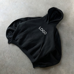 Tùy Chỉnh 450gsm Mềm Cotton Người Đàn Ông Của Áo Mùa Đông Quá Khổ Mens Dày Đồng Bằng Hoodie-Chất Lượng Cao Mềm Mại Thoải Mái Cho Mùa Hè - Product Image 2