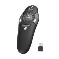 Télécommande de présentation sans fil 2,4 GHz avec pointeur laser rouge, fonction USB et télécommande RF pour PowerPoint PPT
