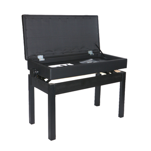 Banc de <span class=keywords><strong>piano</strong></span> <span class=keywords><strong>hydraulique</strong></span> réglable à double couche BA223, fabrication directe d'usine, avec rangement - Accessoires pour instruments de musique à clavier - Product Image 4