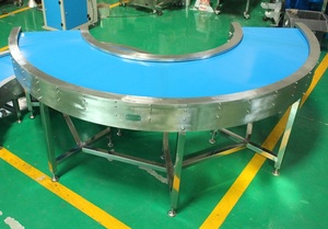 Focus Machinery Endüstriyel Bantlı Dönüş Konveyörü 90 ve 180 Derece <span class=keywords><strong>PVC</strong></span> ve PU Bantlı Konveyör - Product Image 3