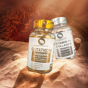 แคปซูลกลูต้าไธโอนเพื่อผิวขาวกระจ่างใส สูตรเฉพาะสำหรับแบรนด์ส่วนตัว ผสมวิตามินซีและวิตามินอี บำรุงผิวสวย กลูต้าไธโอนและวิตามินซี 2 in 1 - Product Image 4