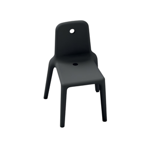 Sedia Mellow in Polietilene Antracite - Product Image 1