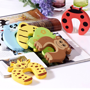 Blocco <span class=keywords><strong>di</strong></span> Sicurezza per Bambini, Protezione Anti-Pizzicamento per Porte, Fermaporta a Forma <span class=keywords><strong>di</strong></span> Animale Cartoon in Morbida Schiuma EVA, Protezione per Dita dei Bambini - Product Image 4