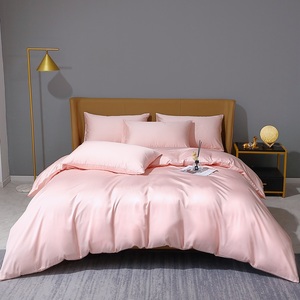 Chứng nhận Oeko-tex sateen Duvet cover 135x200cm Khăn trải giường 100% Ai Cập cotton siêu mềm bộ đồ giường tấm cho nhà - Product Image 3