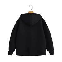 Sweat à capuche zippé Artisan Air Layer personnalisé, streetwear, coupe ample, épaules tombantes, pour homme, oversize, de créateur