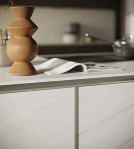 Meubles de cuisine modulaires fabriqués en Chine, design gratuit, cuisine moderne, armoires de cuisine blanches en bois, avec 15 ans d'expérience en usine - Product Image 5