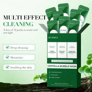 Masker Wajah organik Logo kustom dengan asam hialuronat Formula pembersih pelembap menenangkan Label pribadi untuk wajah - Product Image 6