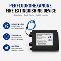 Perangkat Pemadam Kebakaran Perfluorohexanone Kompak dengan Kawat Sensor Termal untuk Kabinet Listrik dan Stasiun Pengisian Daya EV