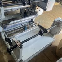 Mesin cetak Flexo Model murah kecepatan sedang desain cetak Film plastik mesin cetak Flexo