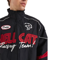 Veste d'hiver pour homme inspirée de la combinaison de course F1 personnalisable, brodée de l'équipe Ferrari, ample, décontractée, combinaison de moto