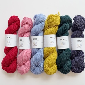Lotus Sợi Chất Lượng Cao Bán Buôn Giá 175M/50G 100% Merino Len Đan Sợi Ưa Thích Cho Handknitting Áo Len Crochet - Product Image 5