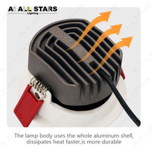 <span class=keywords><strong>Spot</strong></span> lumineux LED en nid d'abeille 10W pour hôtel et maison - Product Image 5