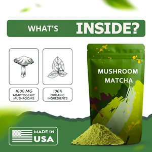 Poudre de café matcha aux champignons de haute qualité, énergie saine, grains d'arabica instantanés, goût neutre, extraits végétaux, sachet de matcha aux champignons - Product Image 3