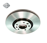 Duurzame Aftermarket 424911 geventileerde achterremrotor voor Peugeot 407 2004-2011 Citroen C6 2005-2012 auto remschijf reparatie onderdelen
