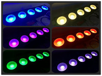 Projecteur de lumière à faisceau cob, éclairage d'intérieur et de décoration de scène Dmx pixels, 5x30w Rgb