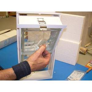 CADRE DE PORTE-BLOC DE VERRE 39x39x8-Accessoires d'intérieur avec 4 places - Product Image 3