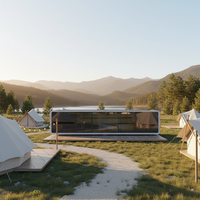 Vente directe usine – Cabane de luxe Apple, Bungalow, Maison personnalisée, Maison modulaire, Maison préfabriquée, Maison portable, Hébergement de vacances