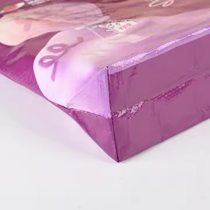 Sac polochon écologique personnalisé réutilisable tissu nylon avec logo laminé fermeture à glissière poignée d'épaule couleur personnalisée utilisation de voyage - Product Image 2