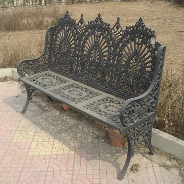 Chine Antique banc de parc extrémités/fonte jardin banc d'extérieur/mobilier urbain