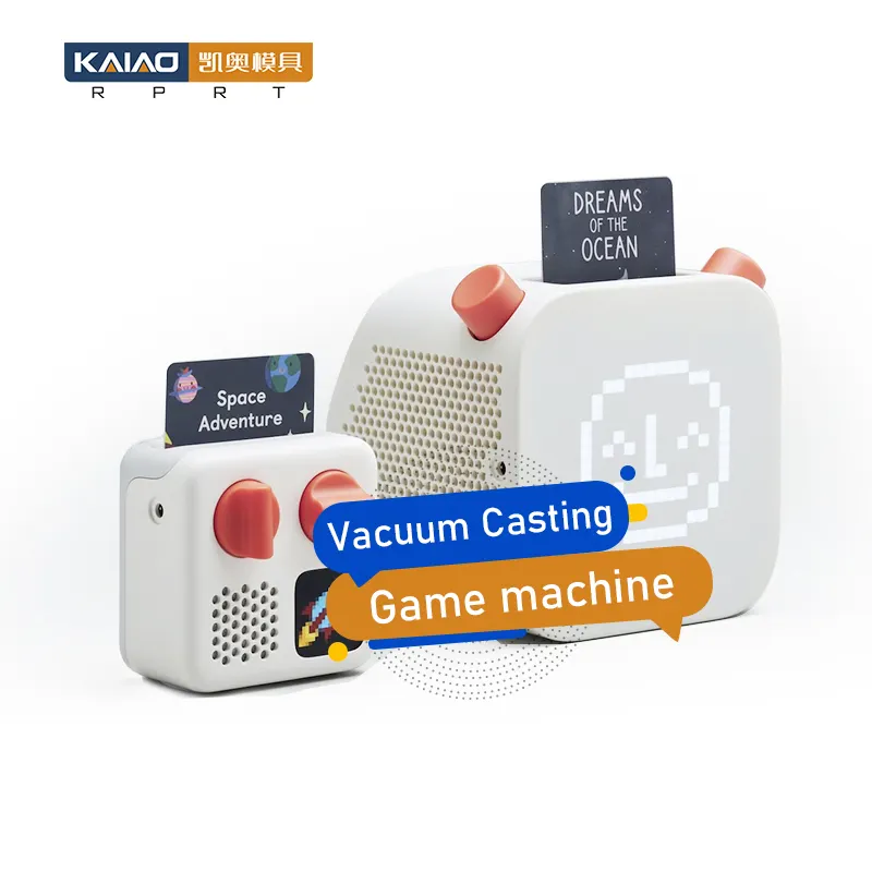 Caixa de máquina de jogo eletrônico de fundição a vácuo KAIAO, serviço de moldagem de silicone, serviço de fabricação de peças de plástico