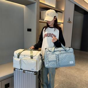 Housse de bagage portable, sac de voyage multifonctionnel avec séparation humide/sec, organisateur de rangement, sac de transport à la main pour maternité, hôpital, ou gym - Product Image 2