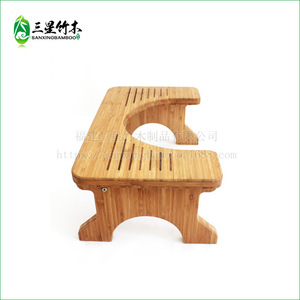 <b>Bamboo</b> toilet footstool, <b>bamboo</b> toilet seat, toilet squat step <b>stool</b>, <b>bamboo</b> toilet seat - Product Image 3