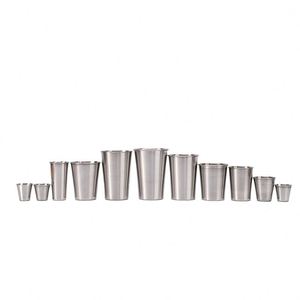Gobelet à liqueur, cocktail, bière, jus, shot, en acier inoxydable 304, durable, classique, incassable, personnalisable, 30-500 ml - Product Image 2