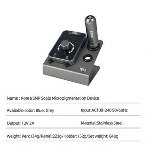 Machine numérique de micropigmentation du cuir chevelu, stylo de tatouage pour microblading et microshading des sourcils, kit <span class=keywords><strong>dermographe</strong></span> - Product Image 6