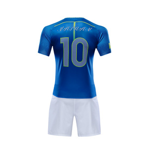 Zhouka custom blue and white football shape wholesale 2018 new item sublimation full set football shape - Product Image 3