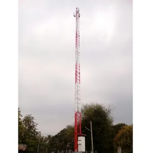 60m 80m 90m 100m 120m Heißer Verkauf abgespannter Turm Stahl Gsm Lte Telekommunikation sante nne Kommunikation sturm Mast
