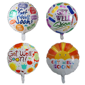 Ballon en aluminium personnalisé de forme ronde de 18 pouces pour décoration de fête de Patient - Product Image 2