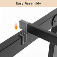Vente directe usine – Cadre de lit pliable simple en fer, lit simple pour la maison, lit en métal, lit modulaire en fer forgé