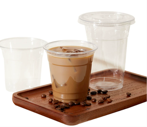 Vasos Desechables Transparentes de PET al por Mayor de 10oz y 16oz para Café Helado, para Uso en Cafeterías, Bistrós y Restaurantes - Product Image 2