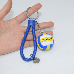 Promotionnel livraison gratuite 3.8cm Volley-Ball Porte-clés Paquet Pendentif Étudiant Sport Souvenir Concurrence Prix TP-22104 - Product Image 2