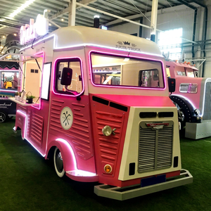 Camion de restauration électrique portable ZOWN, unité de traiteur tout-en-un, longueur personnalisable de 2 à 4 m, bonne capacité de charge, barbecue extérieur, boissons fraîches - Product Image 1