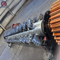 Fabricant d'usine, usinage CNC non standard, acier allié forgé, grand arbre de rotor, haute qualité, certifié ISO9001, 200 mm