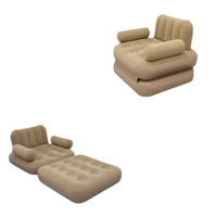 Vente en gros 5 en 1 canapé gonflable portable canapé-lit gonflable