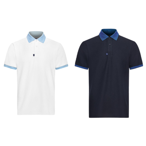 Premium 100% coton pour polos pour hommes bon prix avec col Premium tricoté Tan Pham Gia ODM fabricant vietnamien - Product Image 1