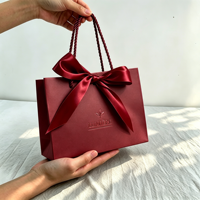 Sacs en papier personnalisés de luxe pour boutiques, cadeaux, vêtements, chaussures, emballages, avec votre propre logo