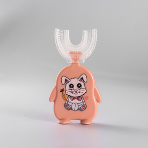 <span class=keywords><strong>Cepillo</strong></span> de <span class=keywords><strong>Dientes</strong></span> de Silicona de Grado Alimenticio de 360 Grados, <span class=keywords><strong>Cepillo</strong></span> de <span class=keywords><strong>Dientes</strong></span> en Forma de U para Niños y Bebés, Gran Venta - Product Image 5