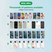 Cedle PVC téléphone portable dos peau autocollant téléphone portable couverture arrière protecteurs Film 3D téléphone portable dos Film autocollants