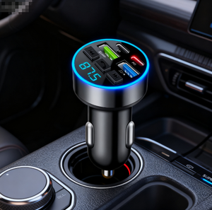 Nouveau PD voiture MP3 lecteur <span class=keywords><strong>Bluetooth</strong></span> <span class=keywords><strong>transmetteur</strong></span> <span class=keywords><strong>FM</strong></span> voiture <span class=keywords><strong>Bluetooth</strong></span> Charge rapide chargeur de voiture multifonctionnel - Product Image 5