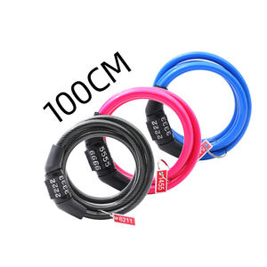 Serrure à 4 chiffres <span class=keywords><strong>de</strong></span> haute qualité, chaîne <span class=keywords><strong>de</strong></span> verrouillage <span class=keywords><strong>de</strong></span> vélo, cyclisme, mot <span class=keywords><strong>de</strong></span> passe antivol, facile à utiliser, seul mot <span class=keywords><strong>de</strong></span> passe fabriqué en chine - Product Image 5
